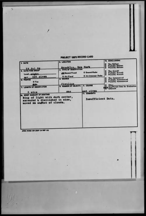 First page of 1958.07 - 8854776 - Brooklyn, New York