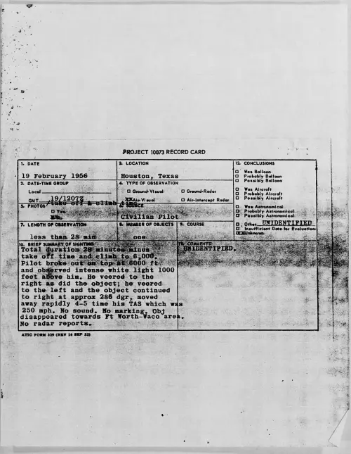 First page of 1956.02 - 7340558 - Houston, Texas