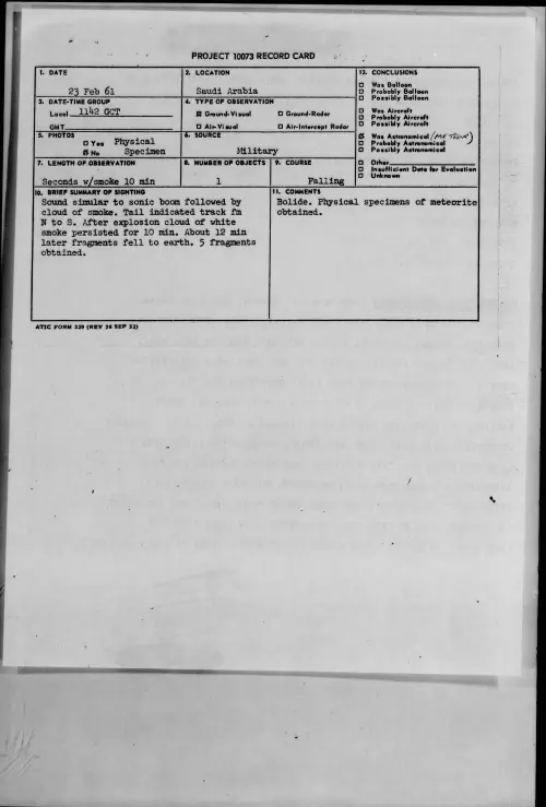 First page of 1961.02 - 8638369 - Saudi Arabia