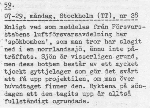 First page of SwedishGhostRockets - tt59