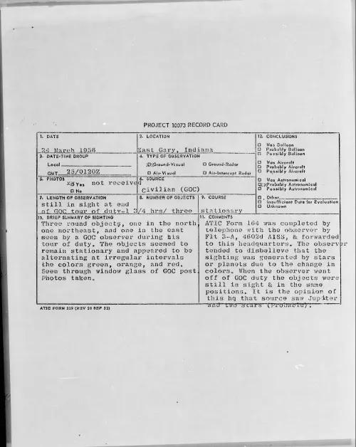 First page of 1956.03 - 6785412 - East Gary, Indiana