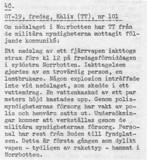 First page of SwedishGhostRockets - tt40