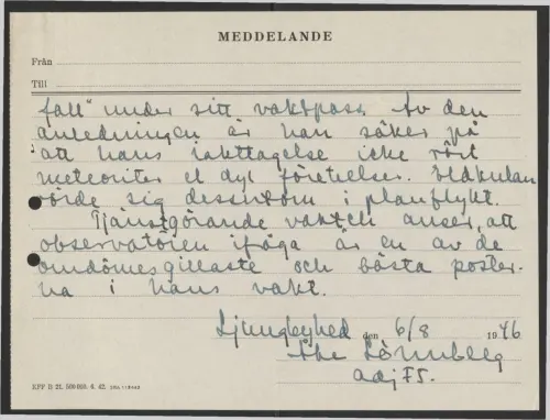 First page of SwedishGhostRockets - 000990