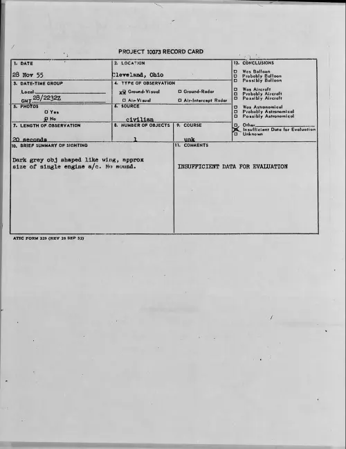 First page of 1955.11 - 7339979 - Cleveland, Ohio