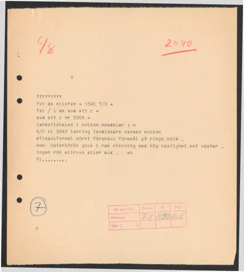 First page of SwedishGhostRockets - 000997