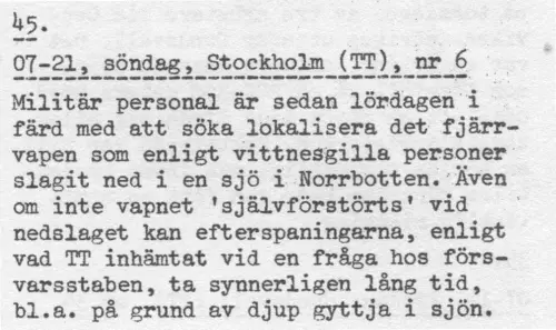 First page of SwedishGhostRockets - tt45