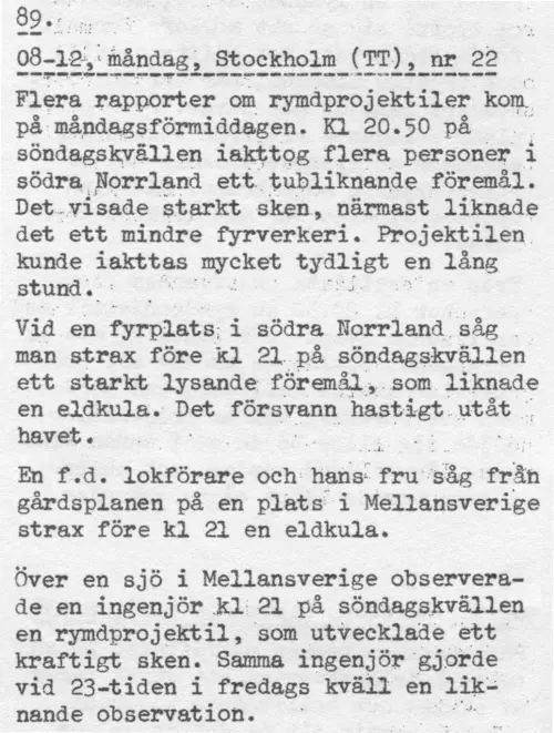 First page of SwedishGhostRockets - tt89