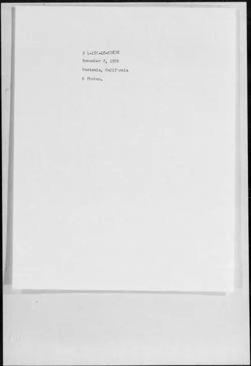 First page of 1956.11 - 6982505 - Bostonia, California