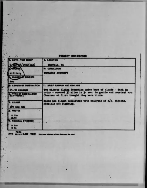 First page of 1954.04 - 6781086 - Norfolk, Va
