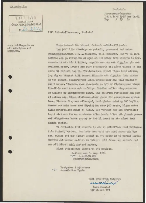 First page of SwedishGhostRockets - 000893