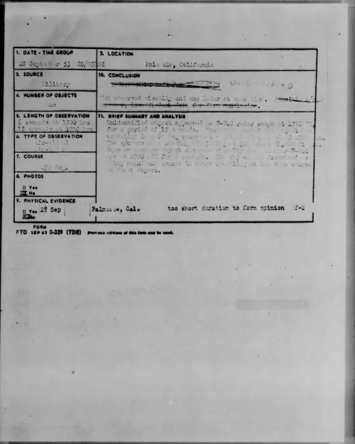 First page of 1953.09 - 6980418 - Palmiale, California