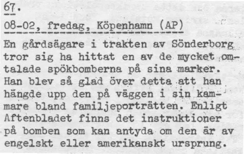 First page of SwedishGhostRockets - tt67