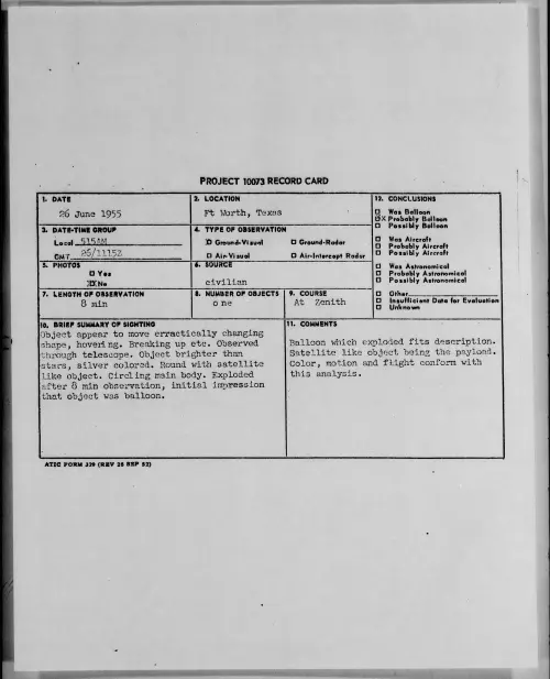 First page of 1955.06 - 6967495 - Ft Worth, Texas