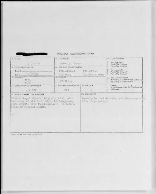 First page of 1960.10 - 8233639 - Deberry, Texas