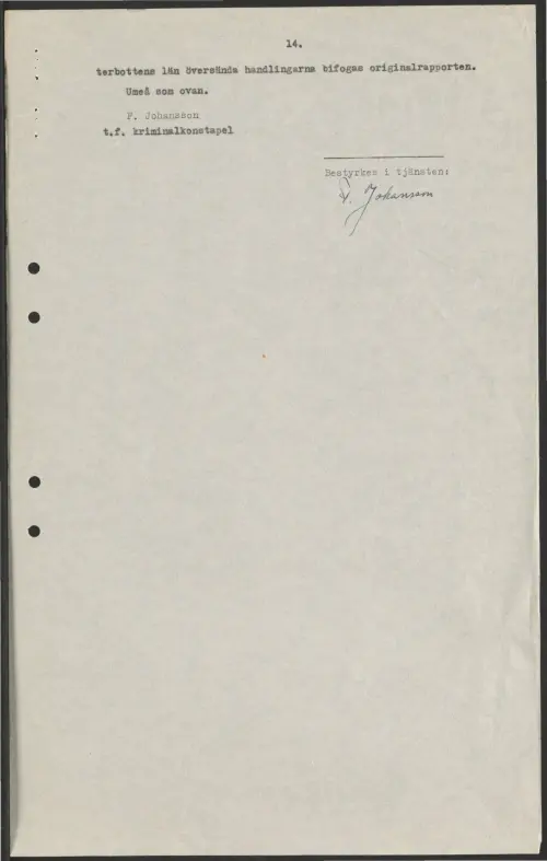 First page of SwedishGhostRockets - 001945