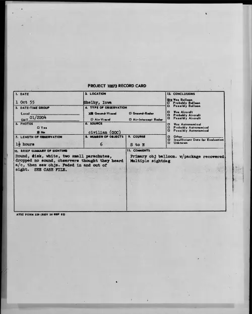 First page of 1955.10 - 7339499 - Shelby, Iowa