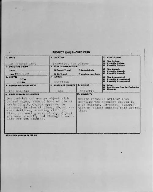 First page of 1956.10 - 7071757 - Fairview, New Jersey