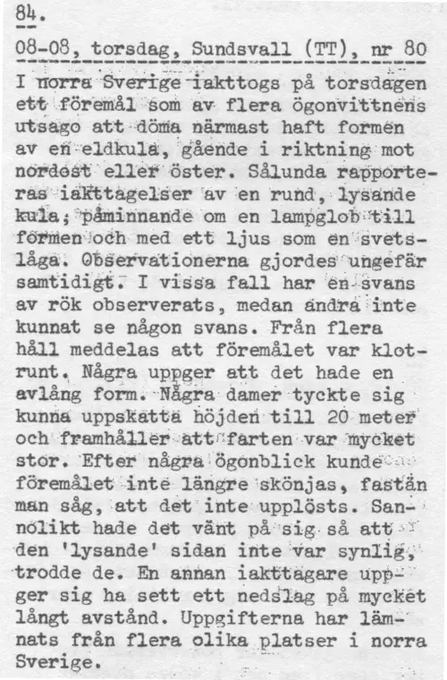 First page of SwedishGhostRockets - tt84
