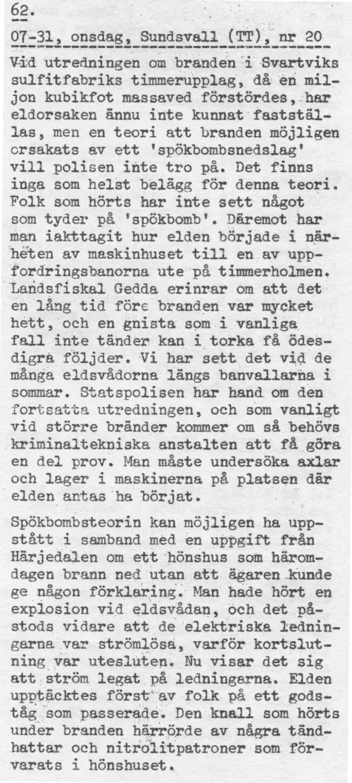 First page of SwedishGhostRockets - tt62