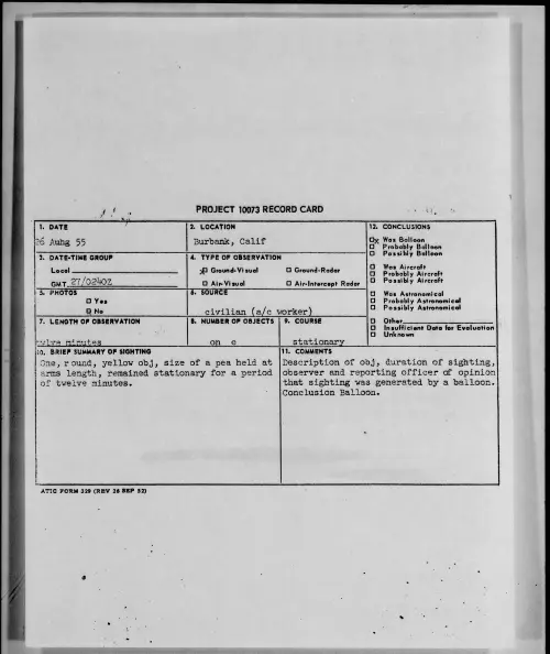 First page of 1955.08 - 6972443 - Burbank, Calif