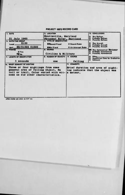 First page of 1960.07 - 7818207 - Hyattsville, Maryland