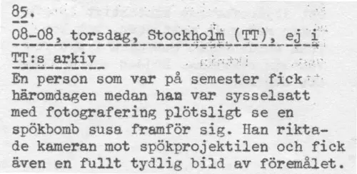 First page of SwedishGhostRockets - tt85