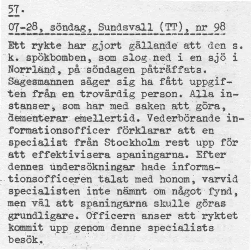 First page of SwedishGhostRockets - tt57
