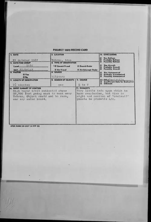 First page of 1957.10 - 6973056 - Tehran, Iran
