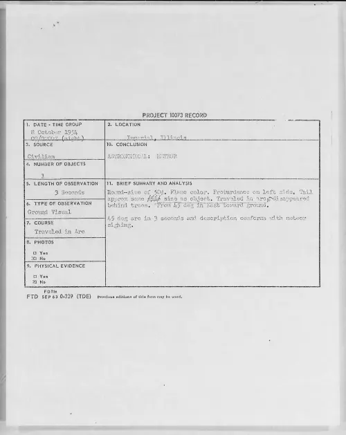 First page of 1954.10 - 8727396 - Imperial, Illinois