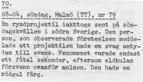 First page of SwedishGhostRockets - tt70