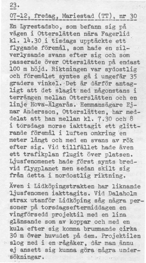 First page of SwedishGhostRockets - tt23